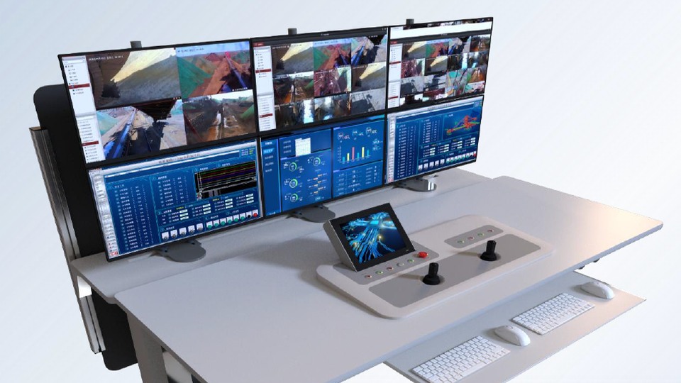 国产轨道吊及轮胎吊远程操作系统